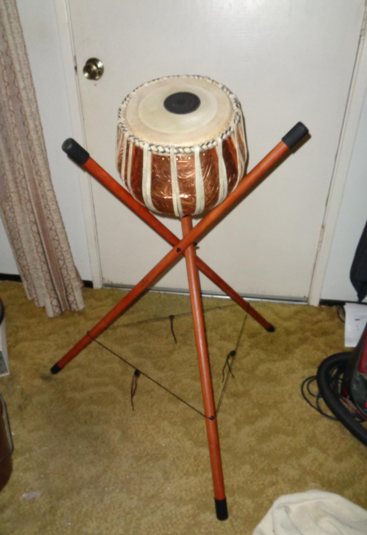 Handpan/Steel Tongue Drum Wooden Tripod Stand customer photo 1