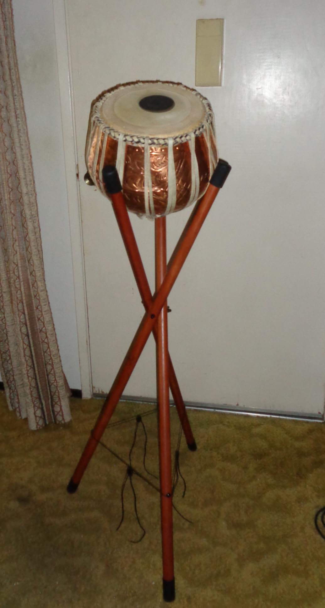 Handpan/Steel Tongue Drum Wooden Tripod Stand customer photo 2