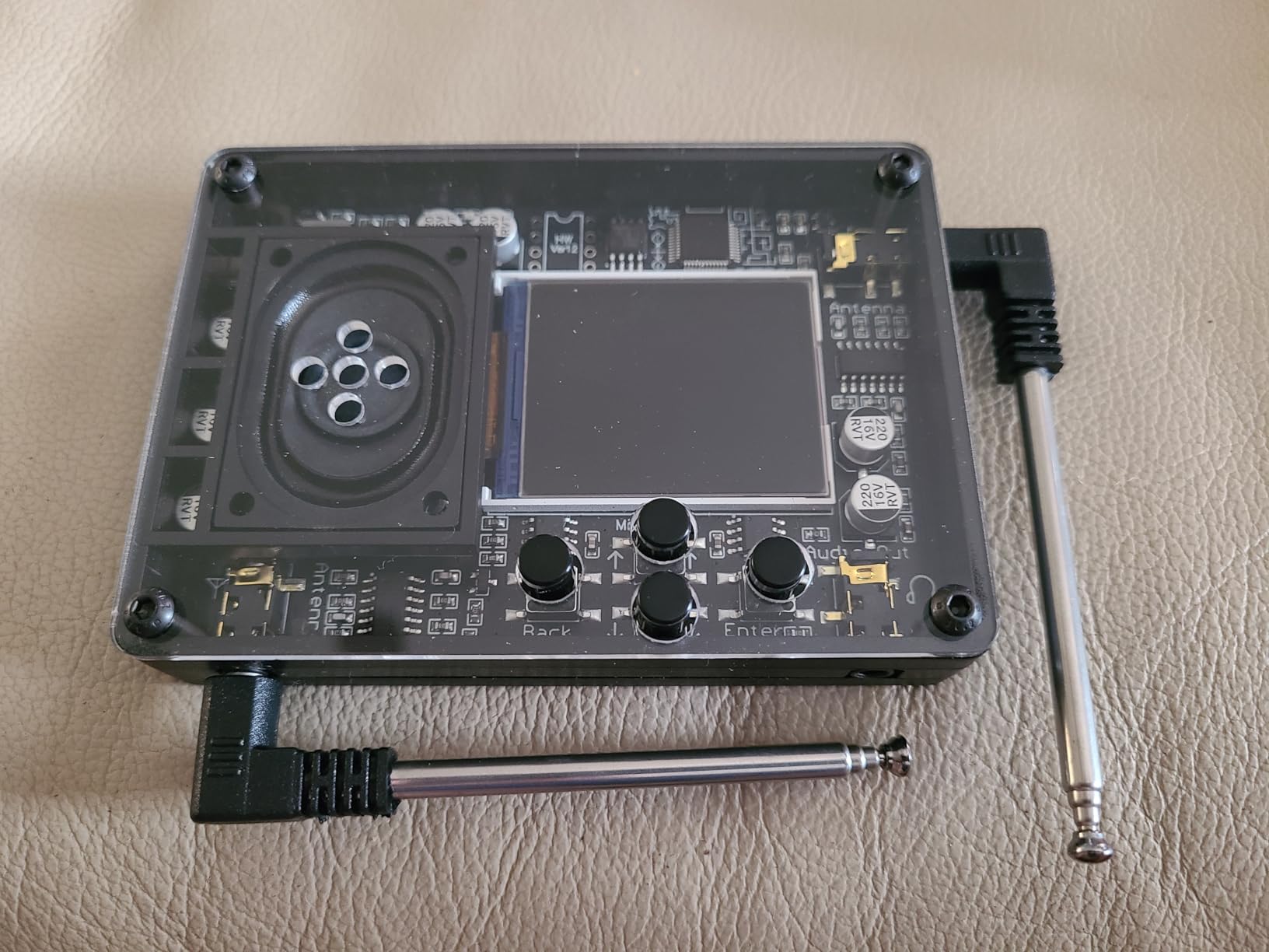 Mini Theremin Toy Musical Electronic Instrument, Type C Interface Multiple Adjustable Voices Theremin Vintage Musical Module with Color Screen, Innovative Gift customer photo 1