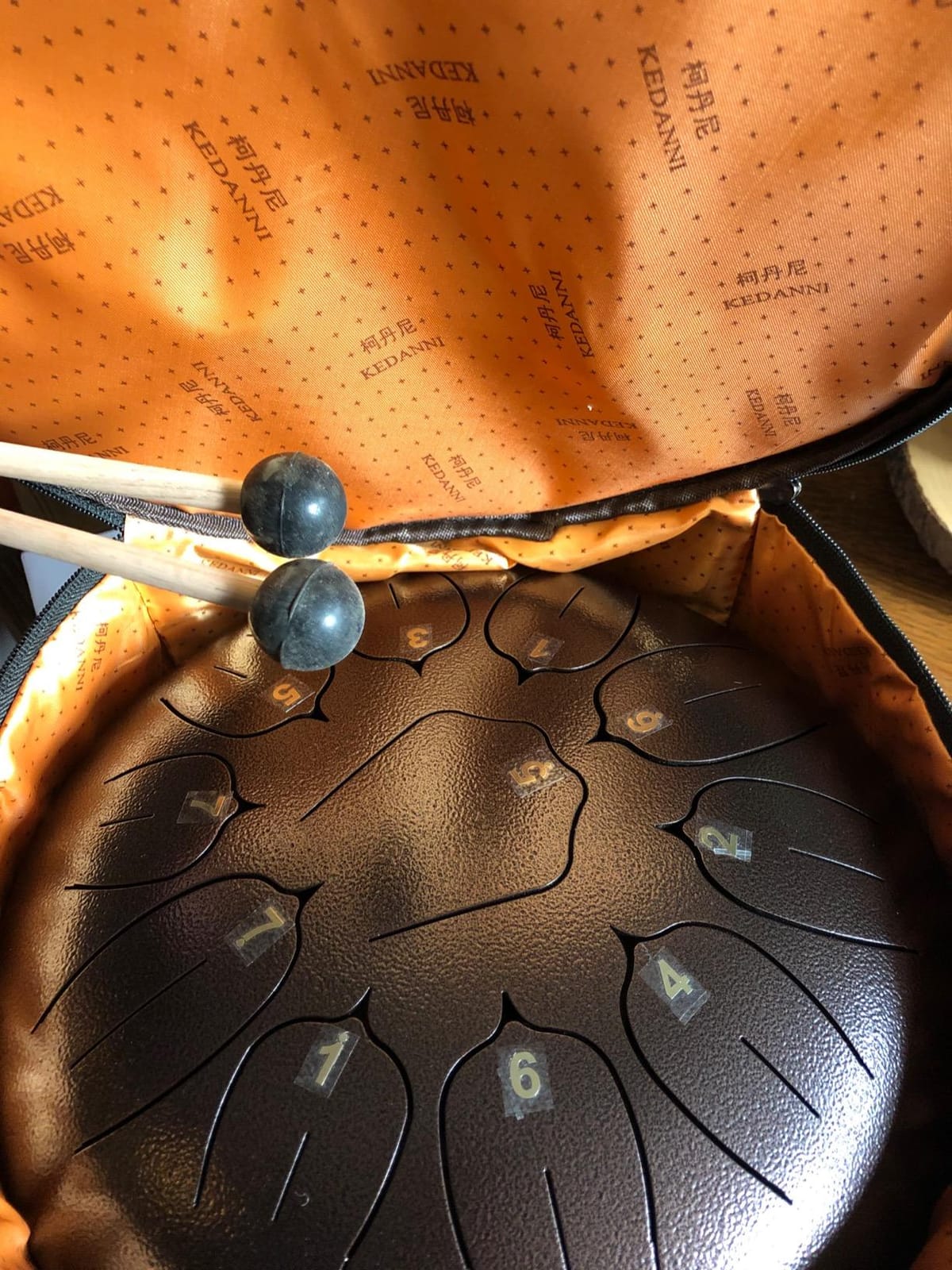 Handpan Drum 22 Inch for Adults 10 Notes - Hand Pan Drum(Blue) customer photo 1