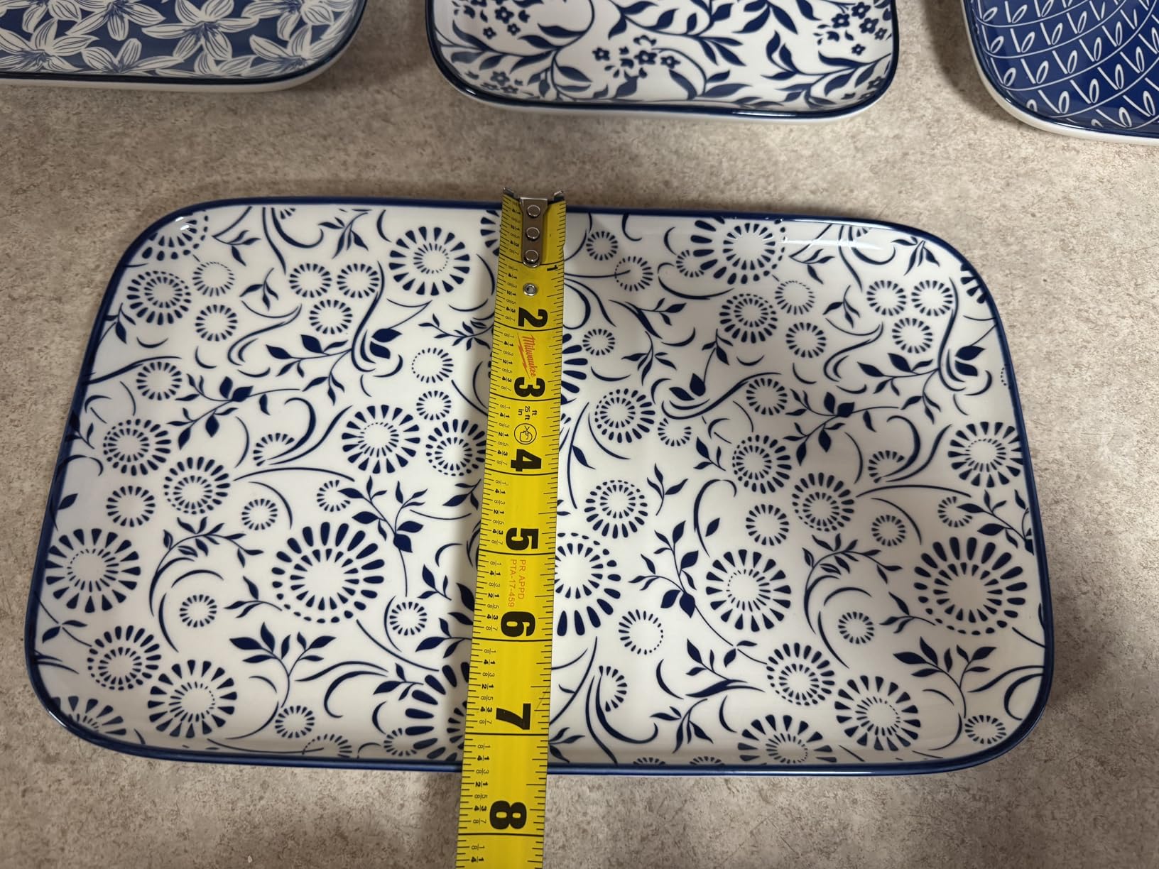 vancasso SELENE Porcelain Serving Platters Set of 3, 16/14/12 Inch customer photo 1