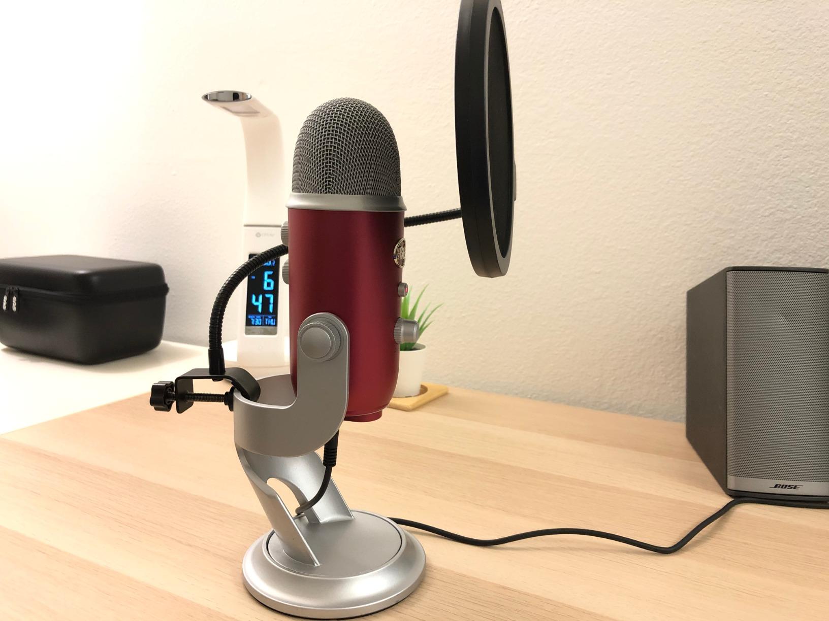 NEEWER Microphone Isolation Ball Shield Pop Filter, Portable Windscreen Mic Cover for Studio Vocal Booth Recording, Sound Absorbing Five Layer Foam Acoustic Equipment for 43-68 mm Mics, MS012 customer photo 2