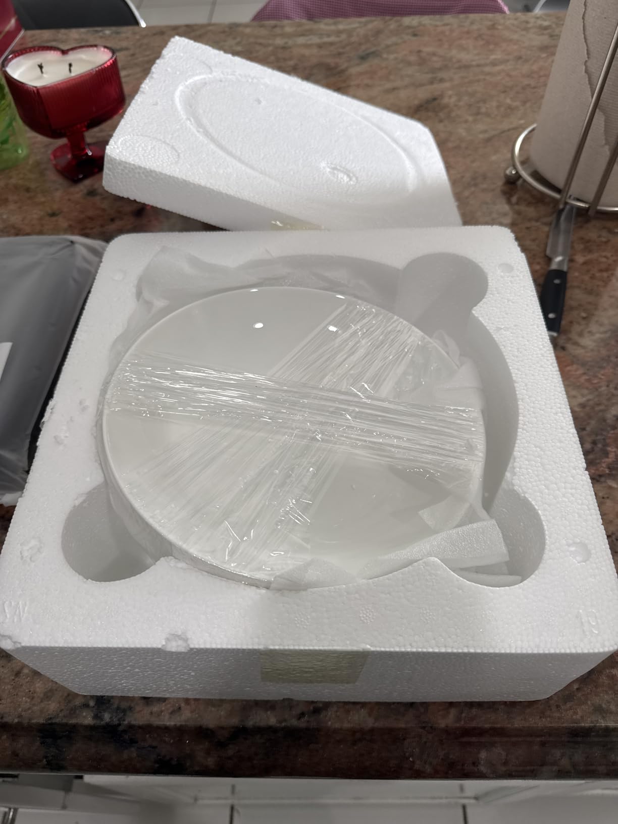Bone China Pasta Bowls Set of 6, 23.5 oz, 8 Inch White customer photo 1