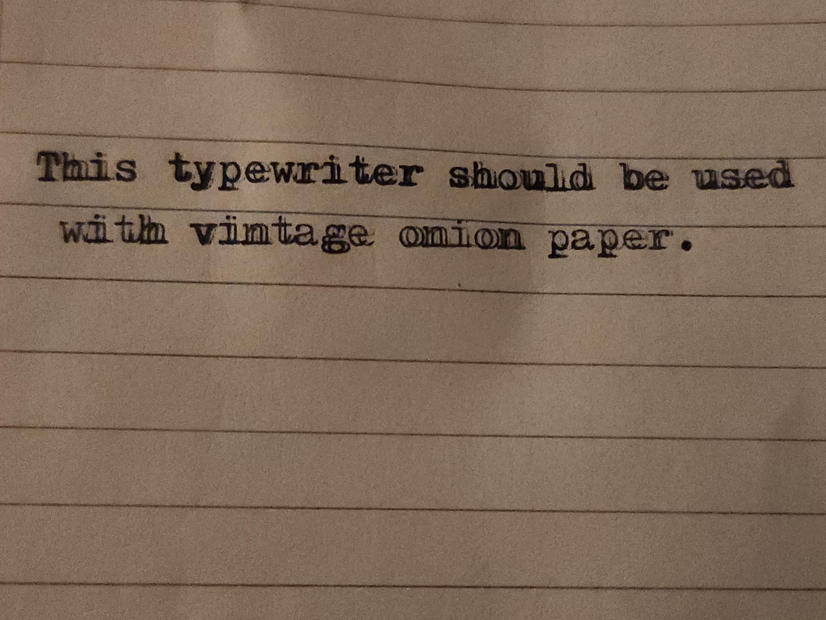 Vintage Manual Typewriter with Ribbon for Typing, Smooth Creative Writing customer photo 1