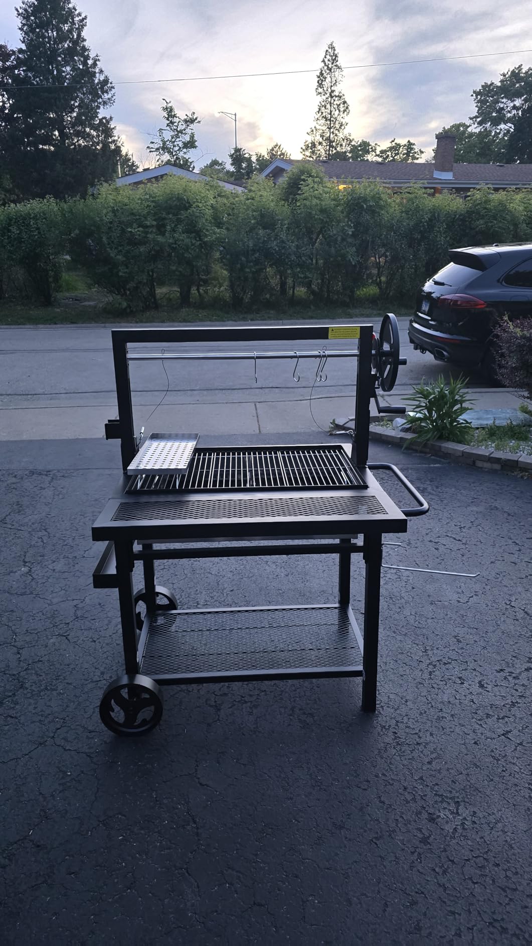 Argentine Santa Maria Grill with Adjustable Height Grates for Outdoor Grill customer photo 1