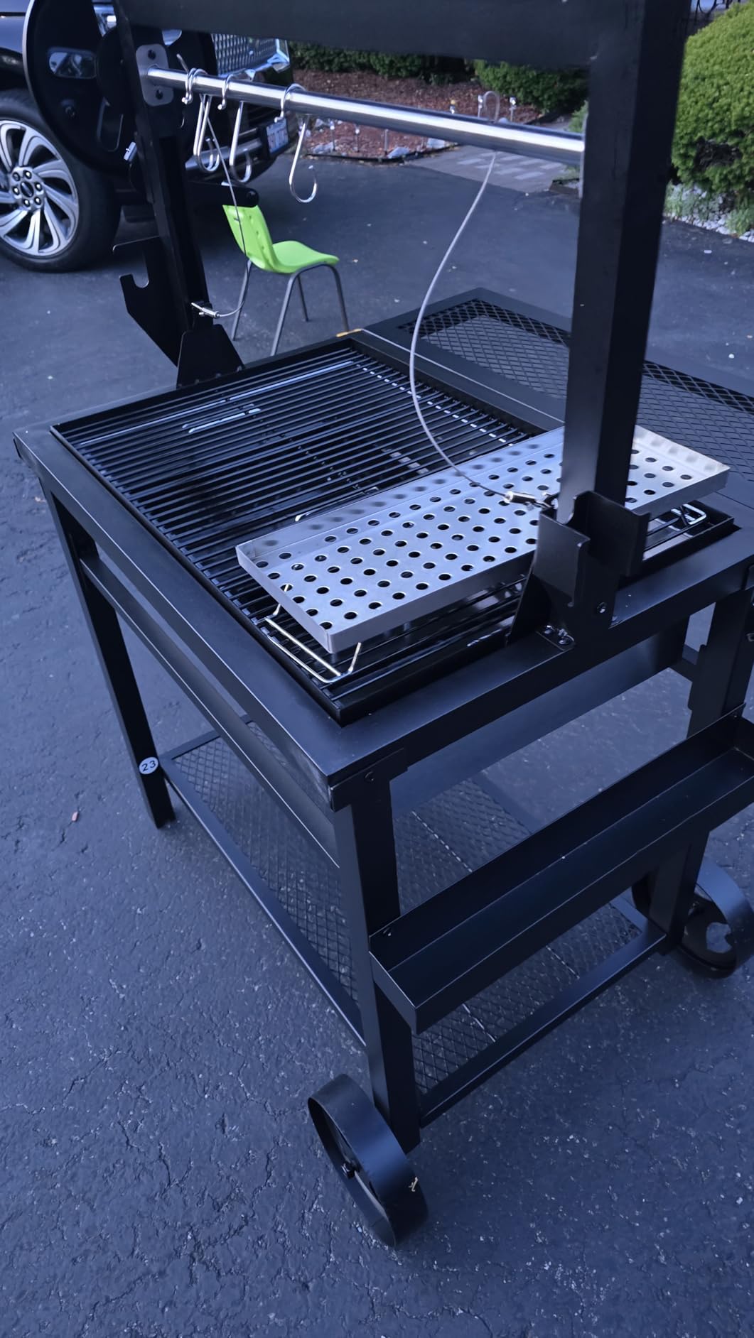 Argentine Santa Maria Grill with Adjustable Height Grates for Outdoor Grill customer photo 2