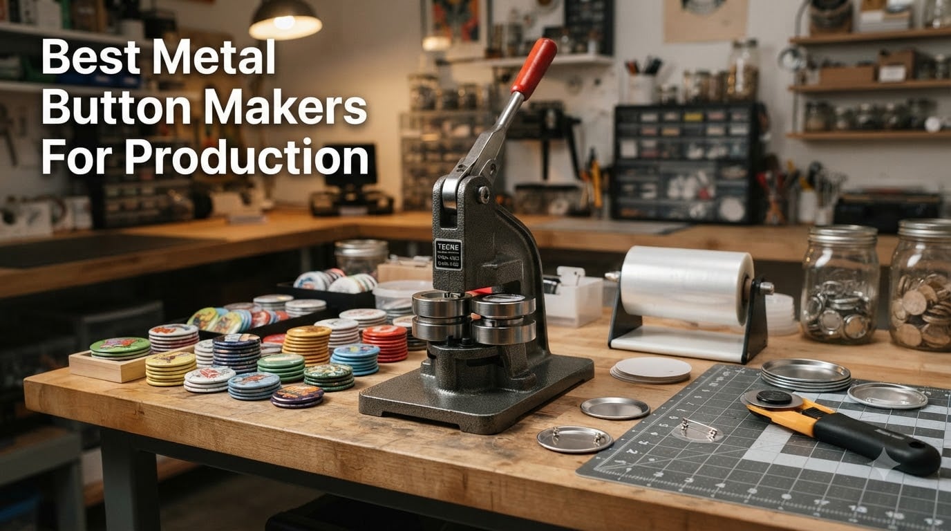 Best Metal Button Makers For Production