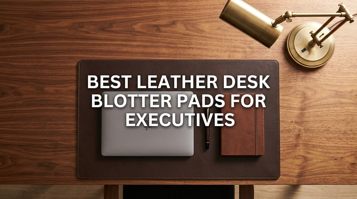 Best Leather Desk Blotter Pads For Executives