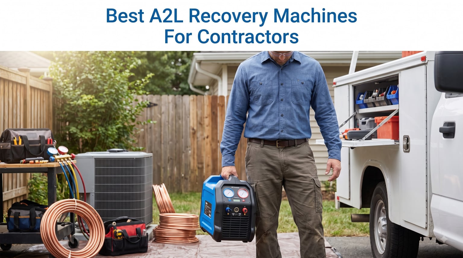Best A2L Recovery Machines For Contractors