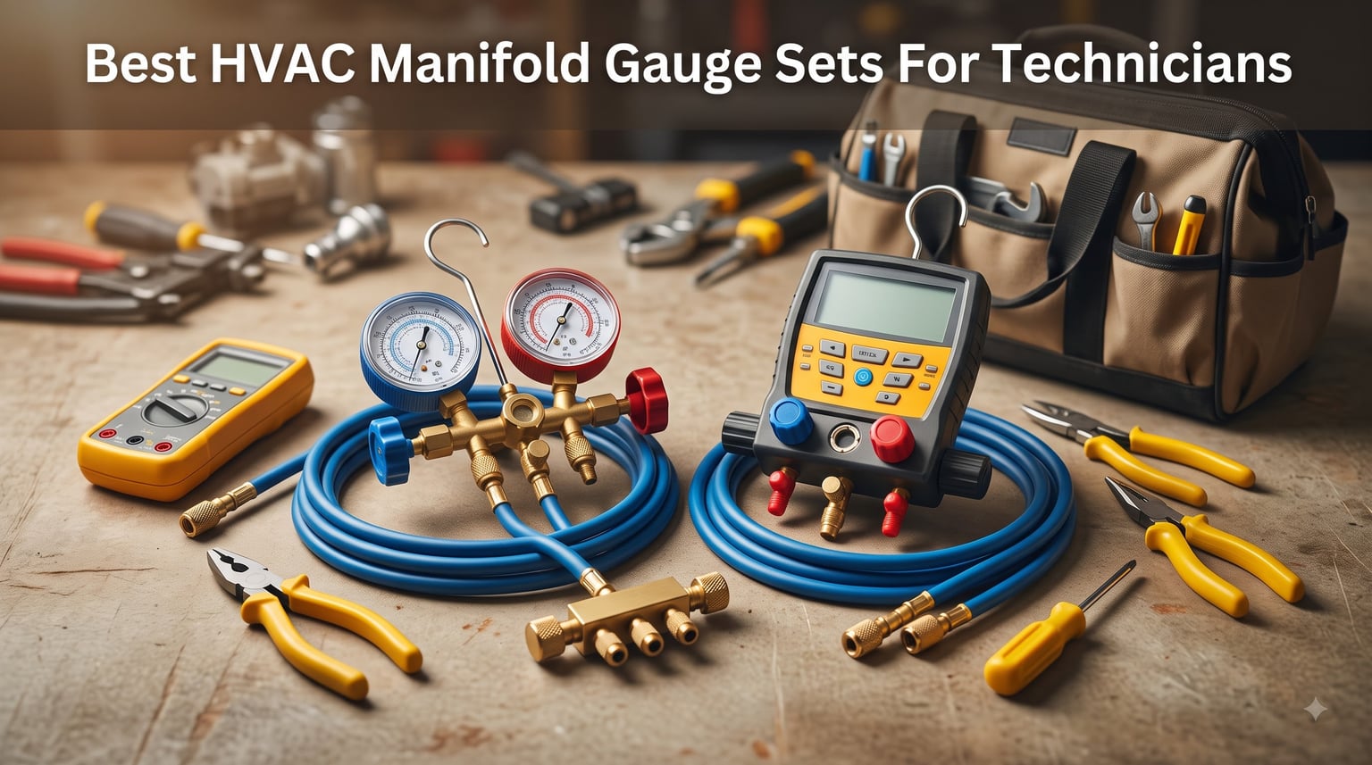 Best HVAC Manifold Gauge Sets For Technicians