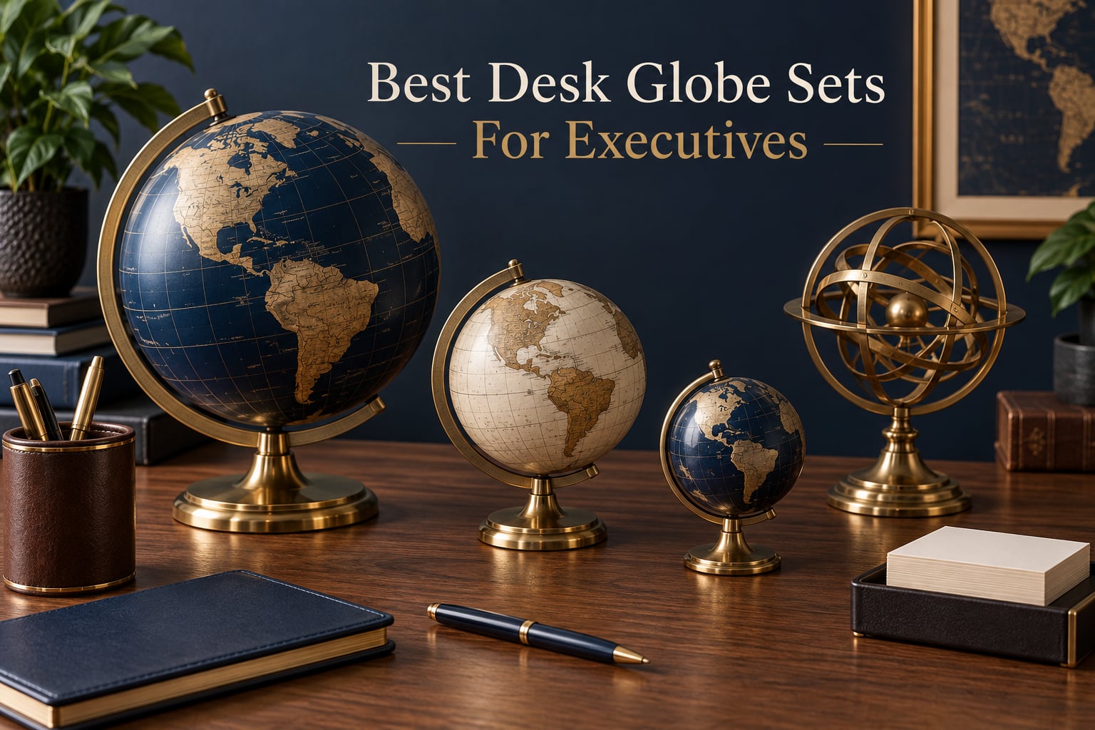 Best Desk Globe Sets For Executives
