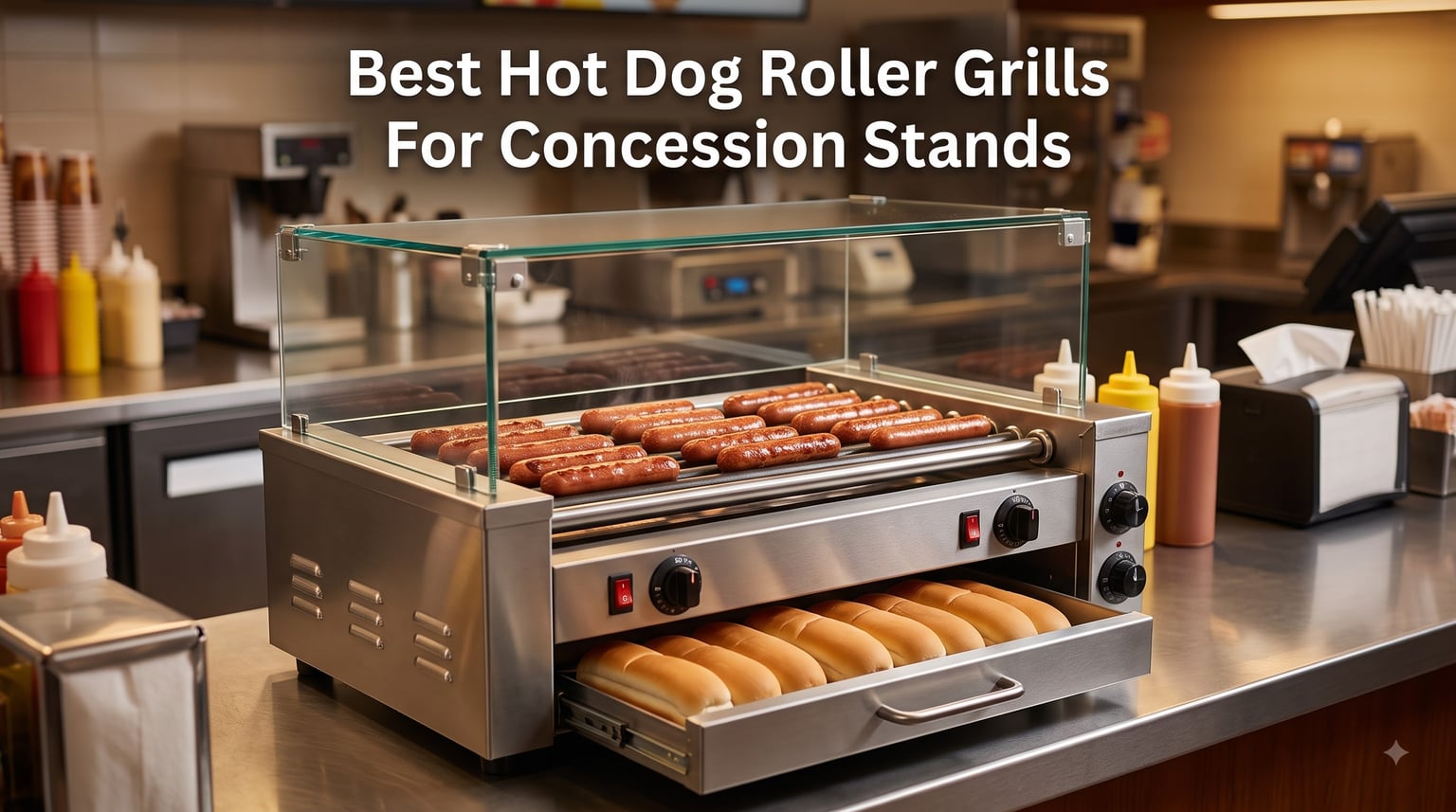 Best Hot Dog Roller Grills For Concession Stands