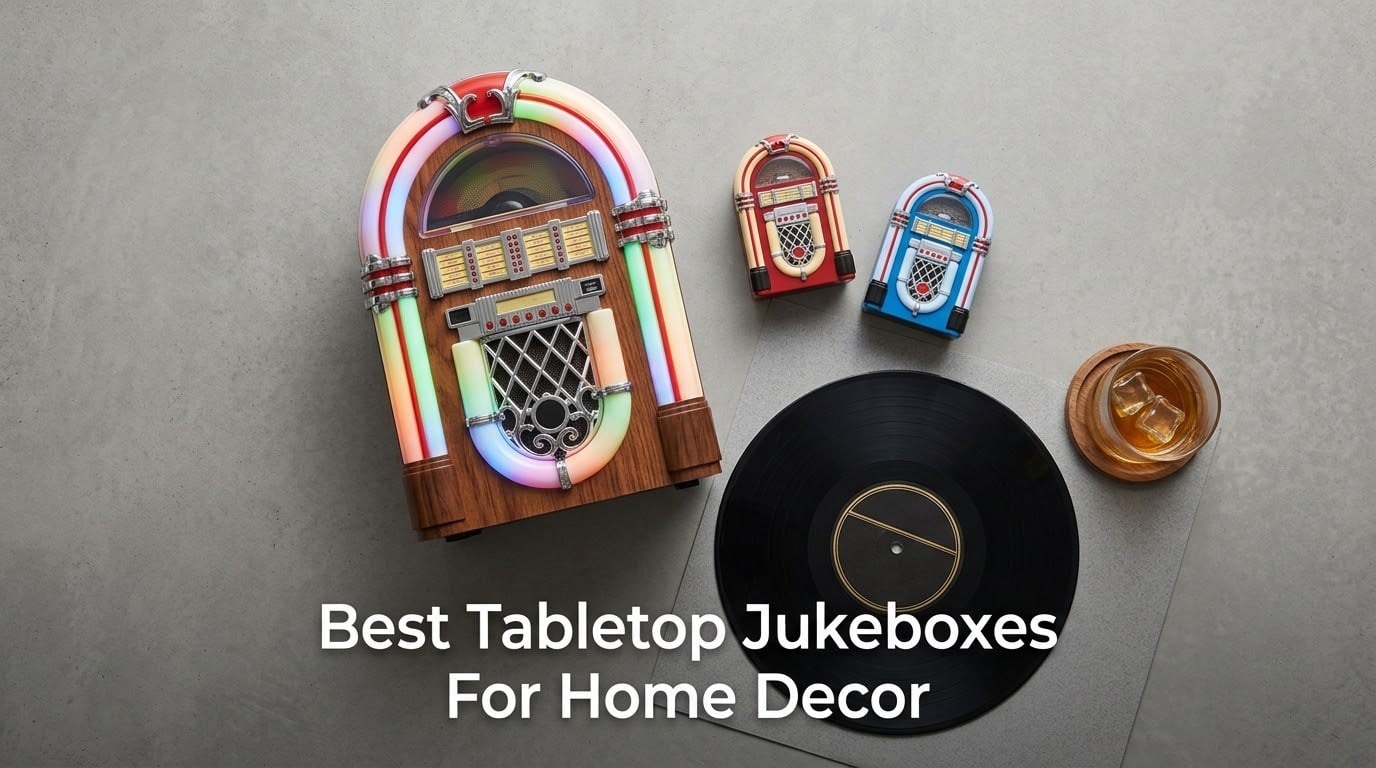 Best Tabletop Jukeboxes For Home Decor