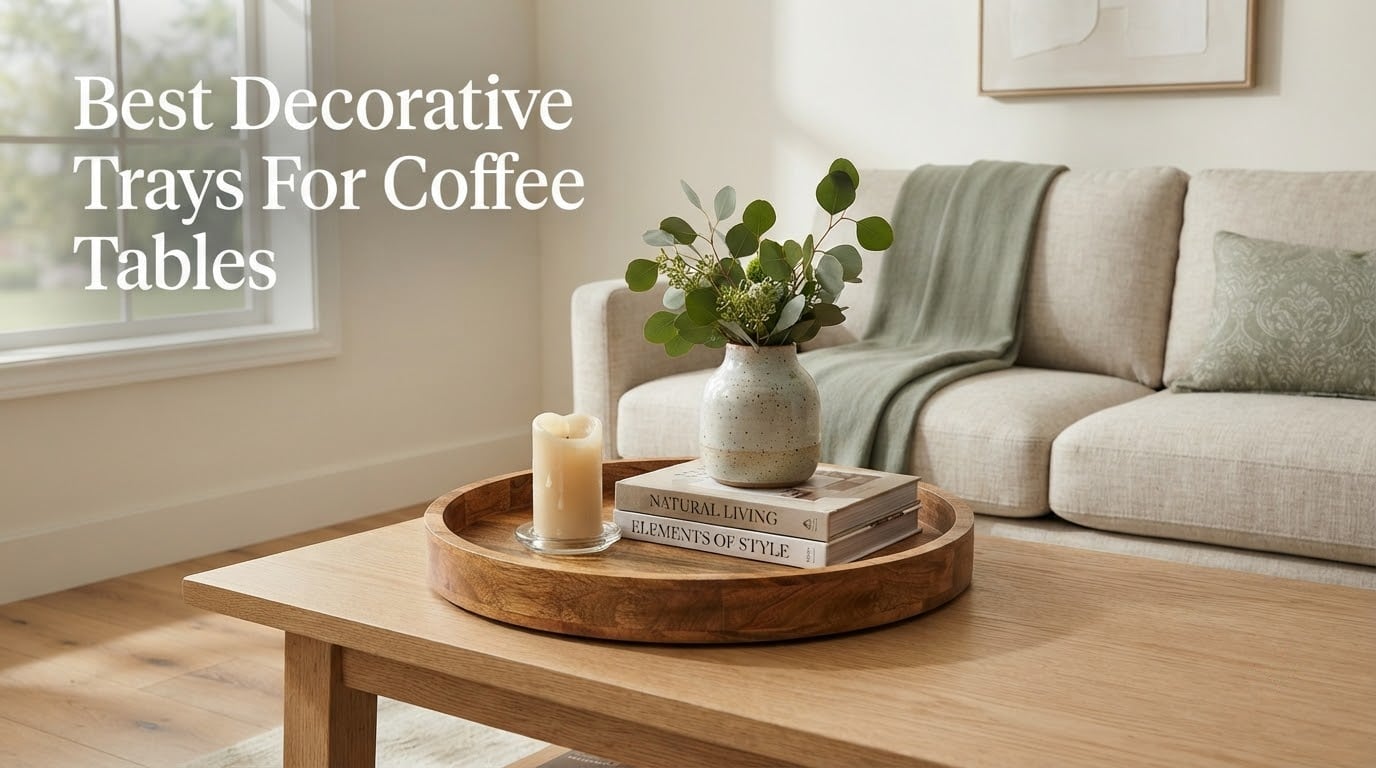 Best Decorative Trays For Coffee Tables