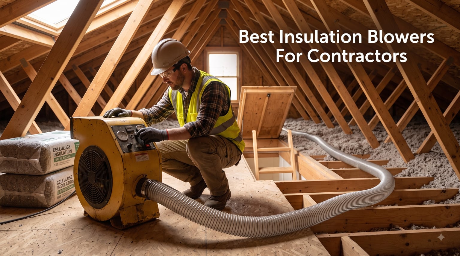 Best Insulation Blowers For Contractors