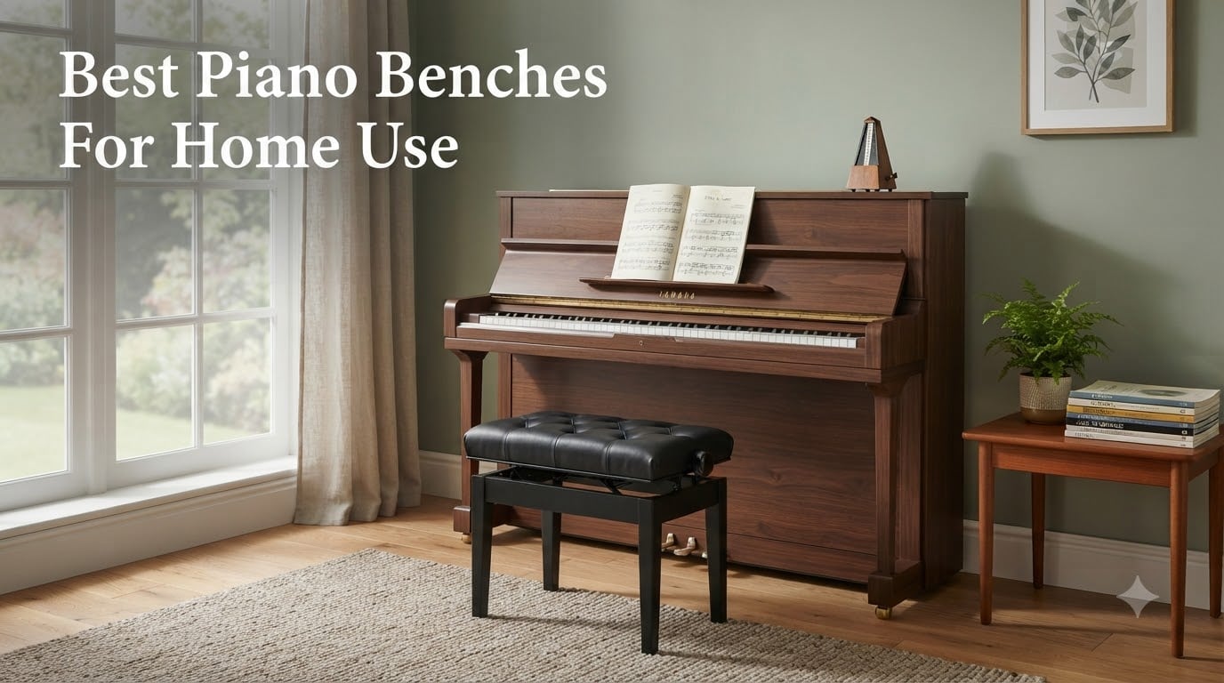 Best Piano Benches For Home Use