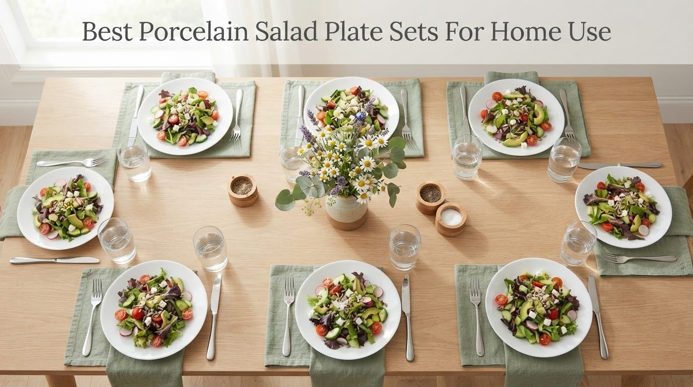 Best Porcelain Salad Plate Sets For Home Use