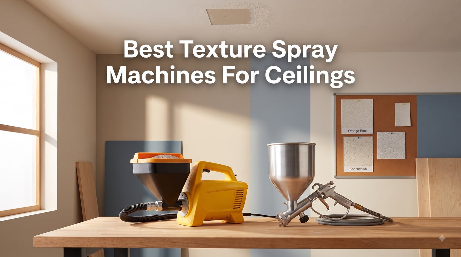 Best Texture Spray Machines For Ceilings