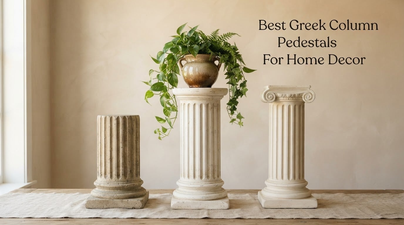Best Greek Column Pedestals For Home Decor