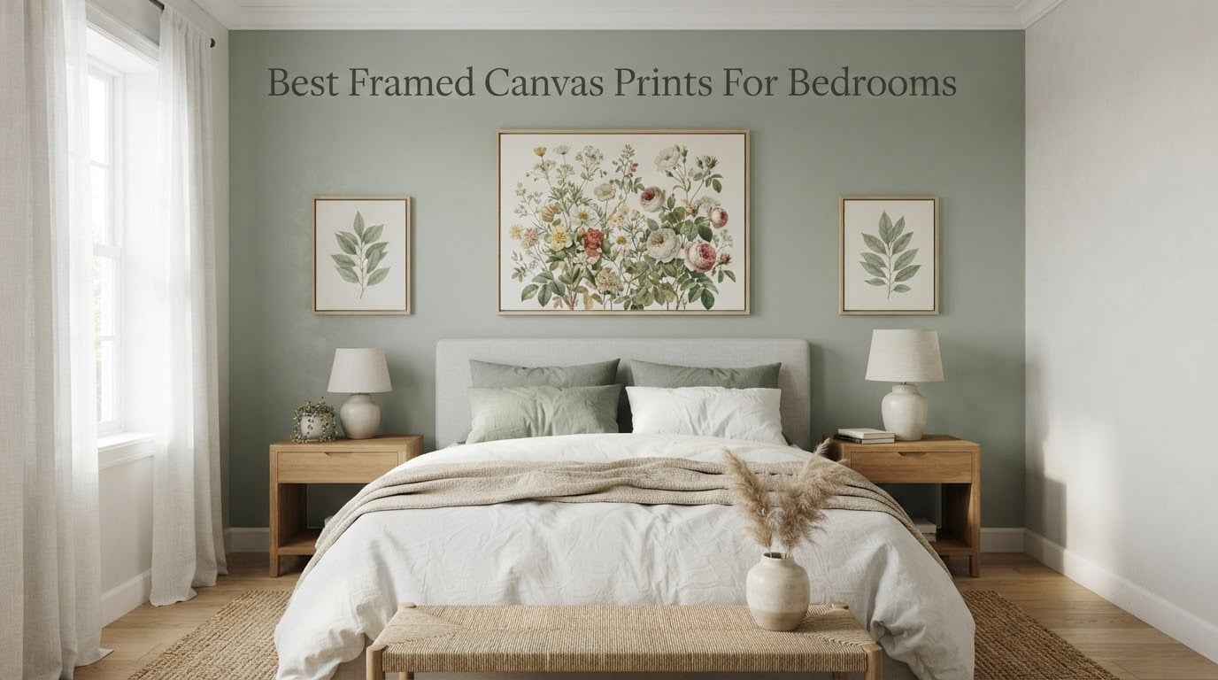 Best Framed Canvas Prints For Bedrooms
