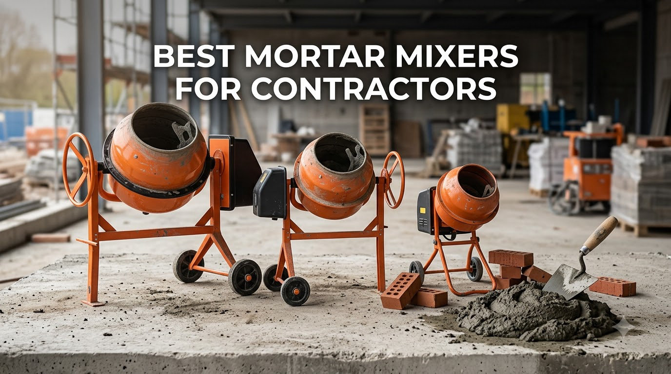 Best Mortar Mixers For Contractors