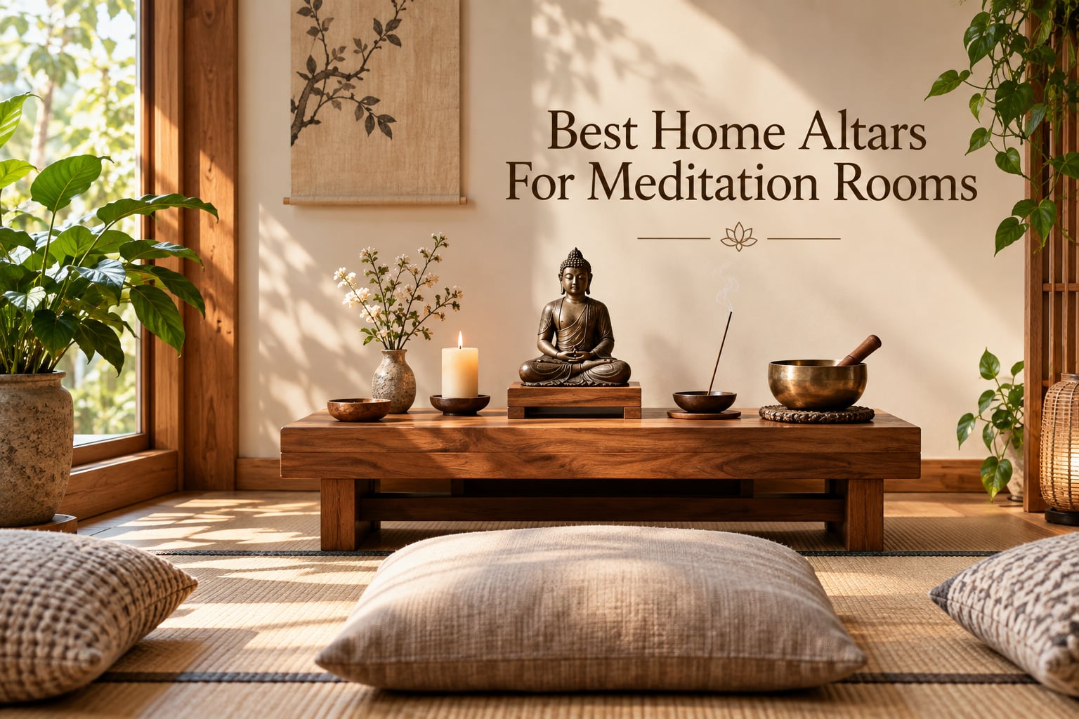 Best Home Altars For Meditation Rooms