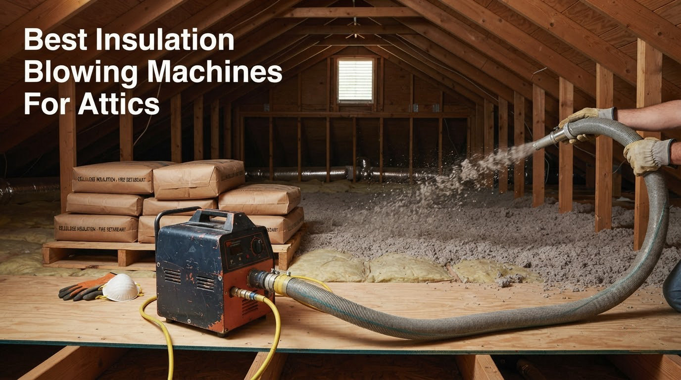 Best Insulation Blowing Machines For Attics