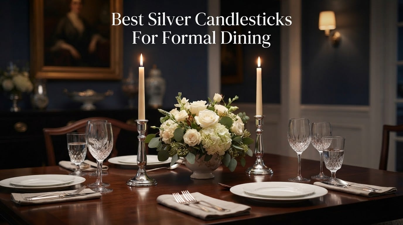 Best Silver Candlesticks For Formal Dining
