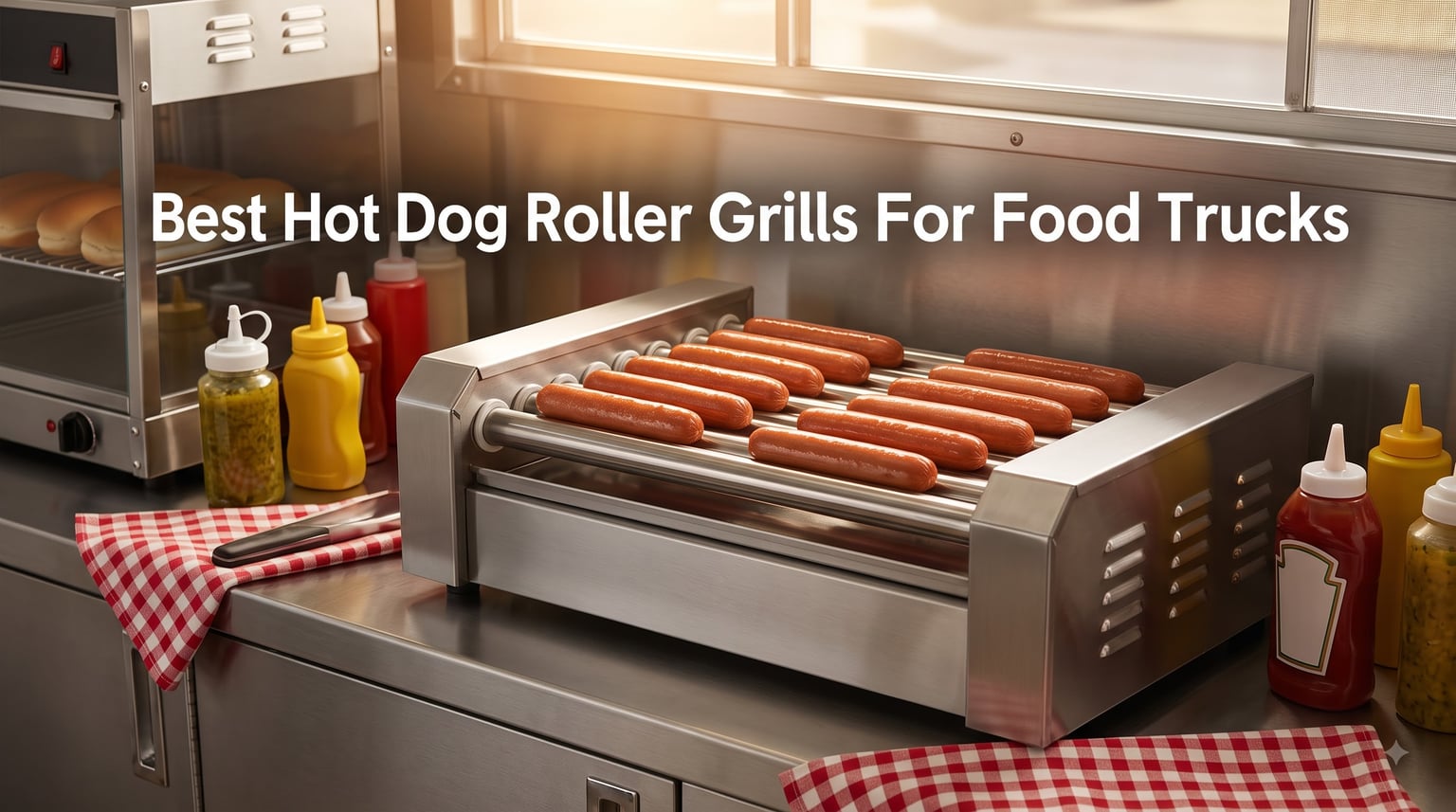 Best Hot Dog Roller Grills For Food Trucks