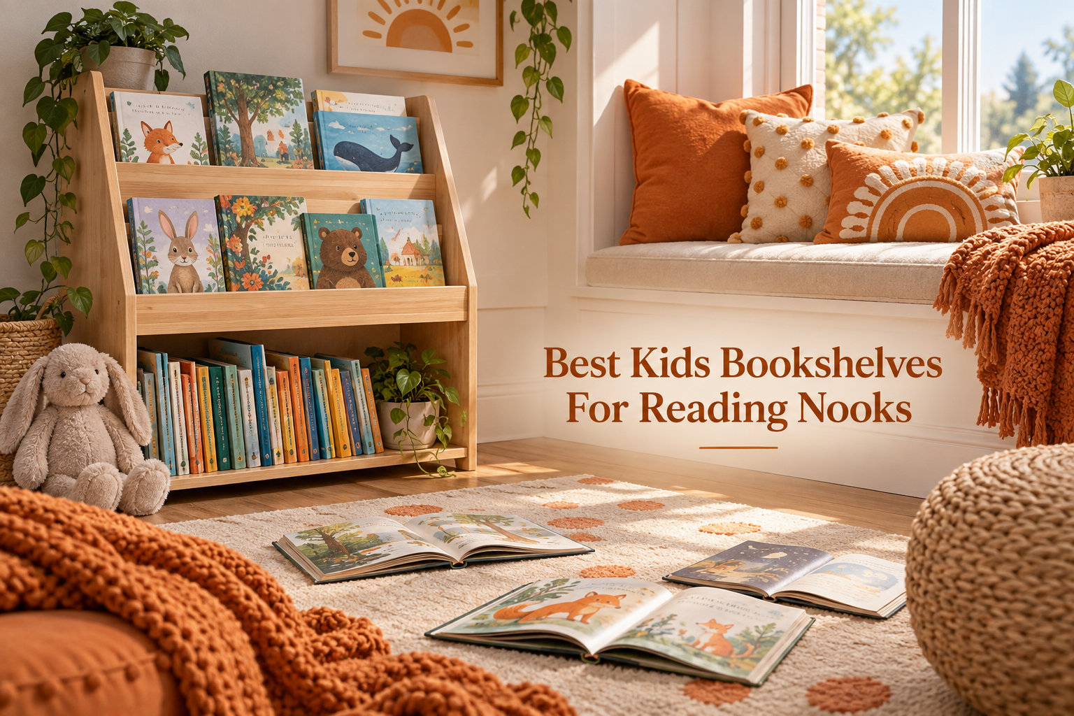 Best Kids Bookshelves For Reading Nooks