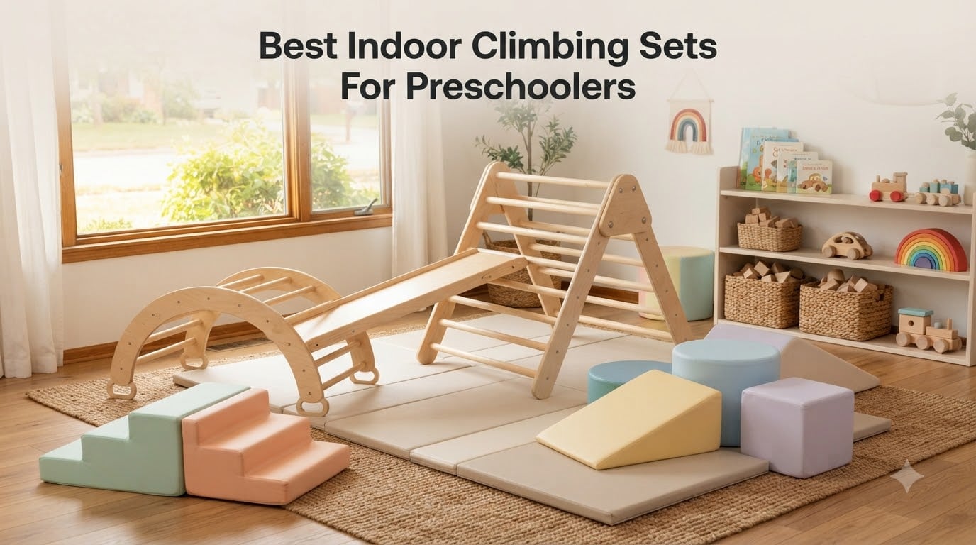 Best Indoor Climbing Sets For Preschoolers