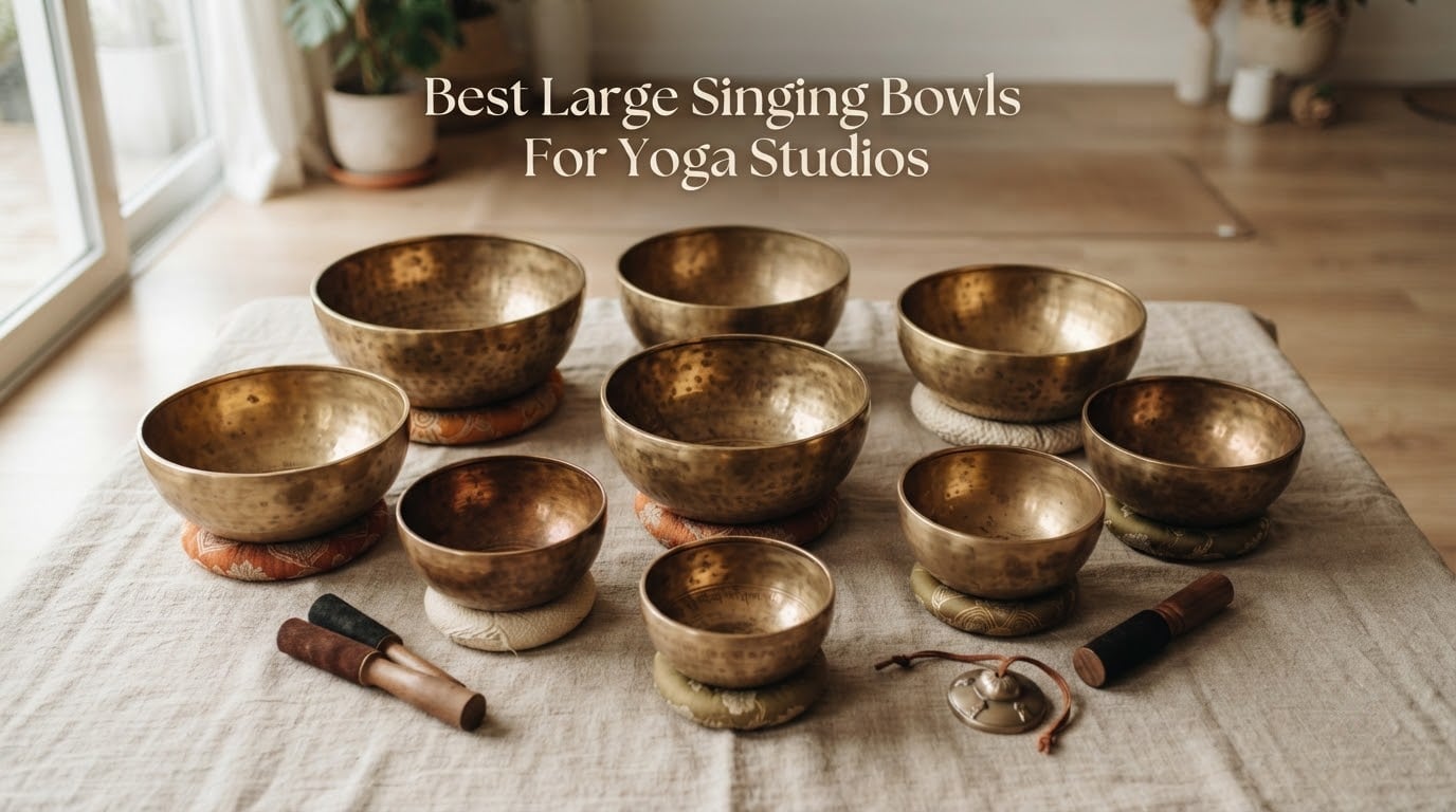 Best Large Singing Bowls For Yoga Studios