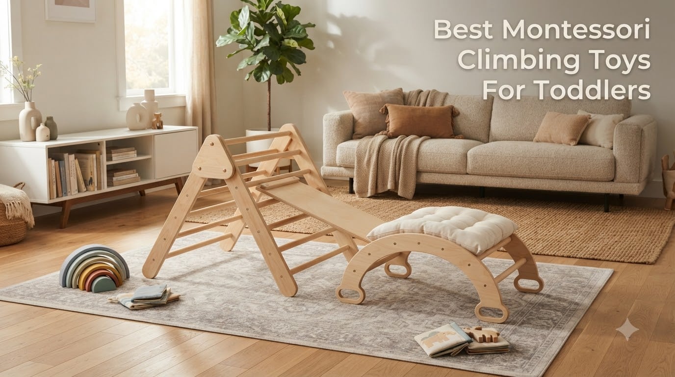 Best Montessori Climbing Toys For Toddlers
