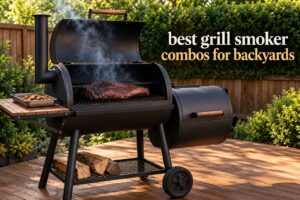 best grill smoker combos for backyards