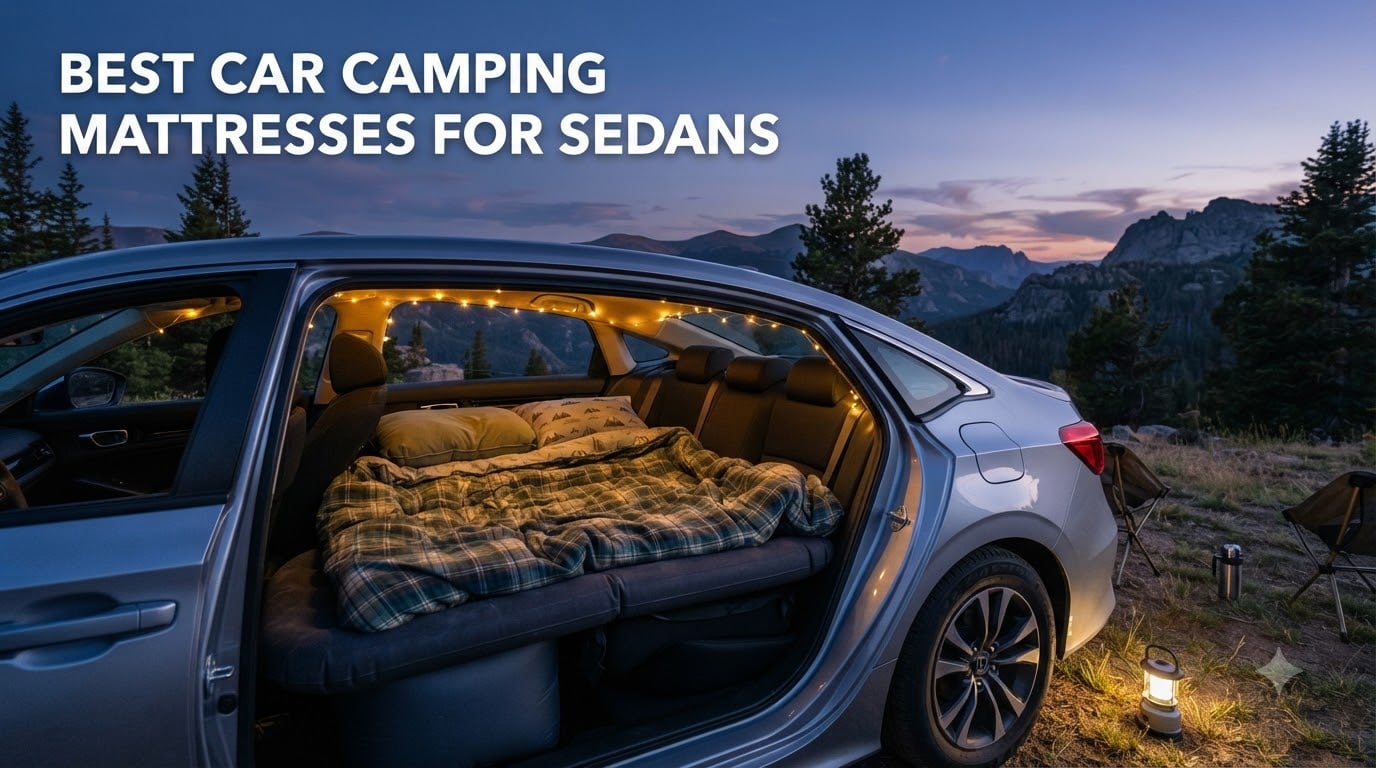 Best Car Camping Mattresses For Sedans