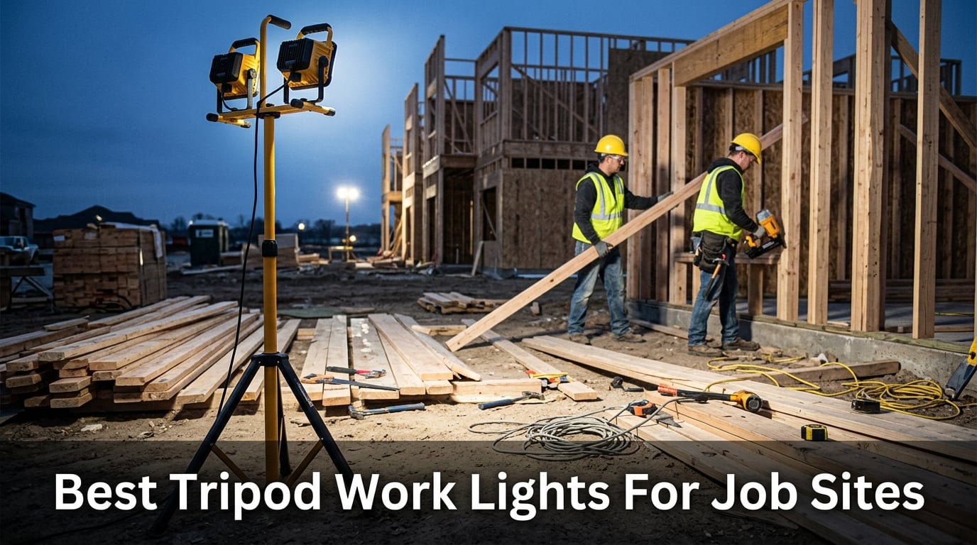 Best Tripod Work Lights For Job Sites