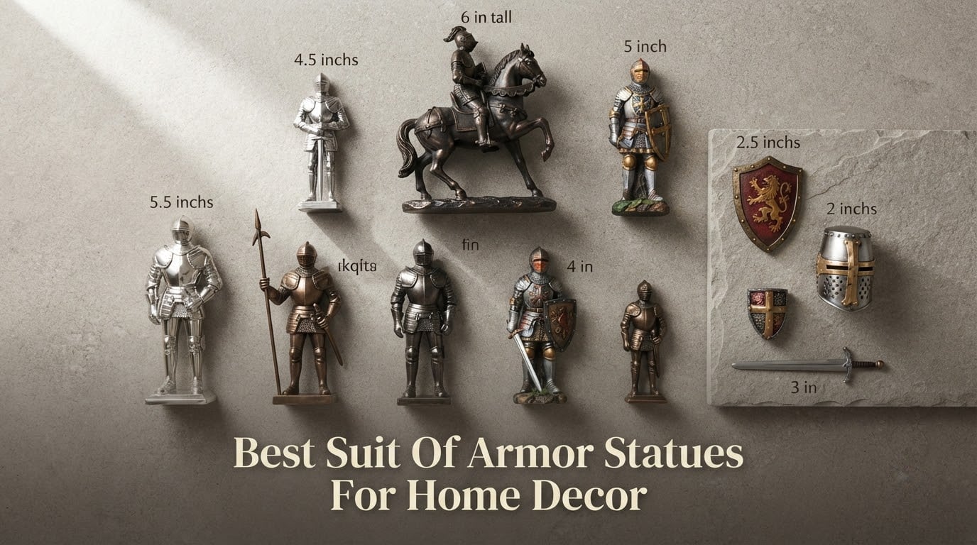 Best Suit Of Armor Statues For Home Decor