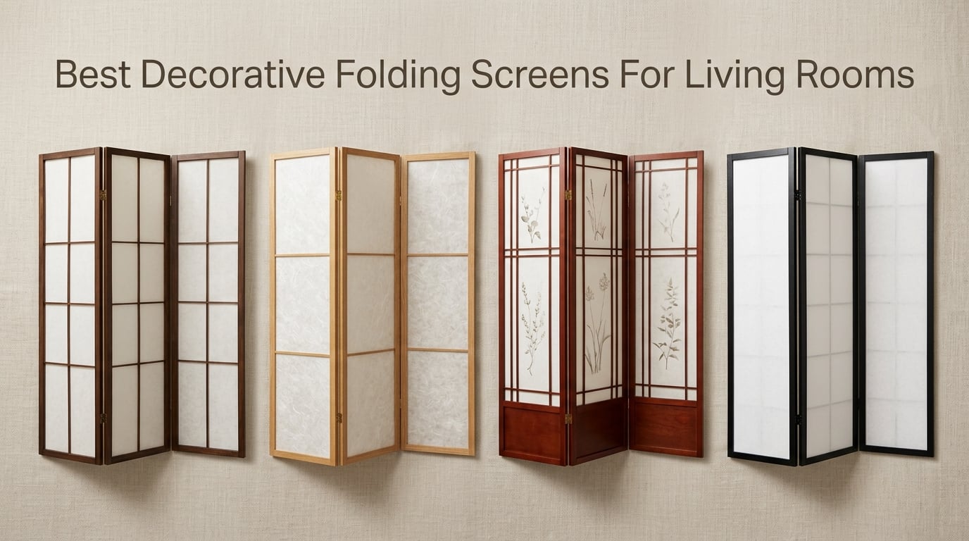Best Decorative Folding Screens For Living Rooms