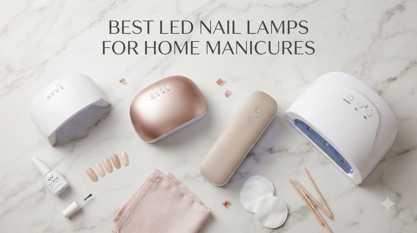 Best LED Nail Lamps For Home Manicures