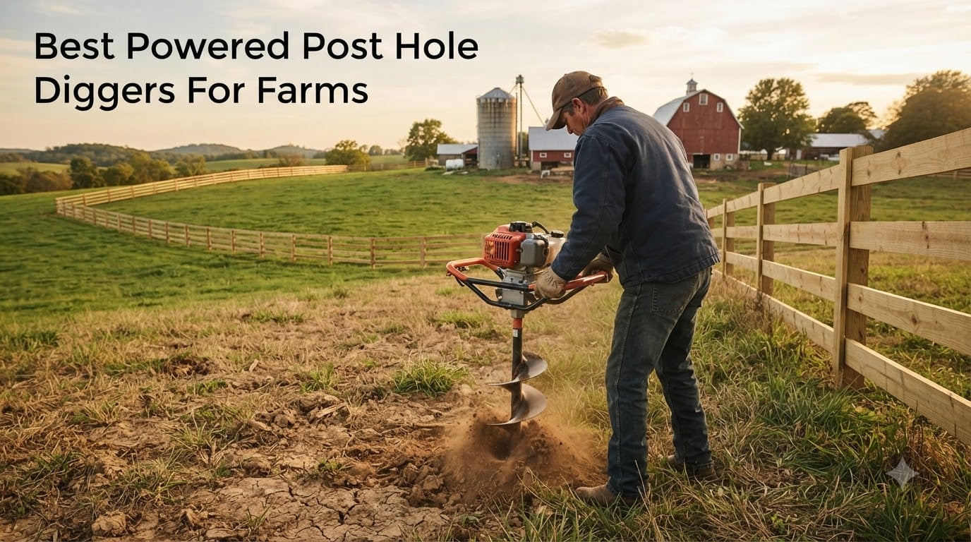 Best Powered Post Hole Diggers For Farms