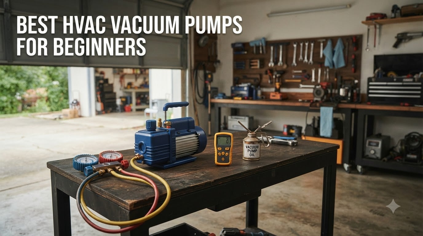 Best HVAC Vacuum Pumps For Beginners