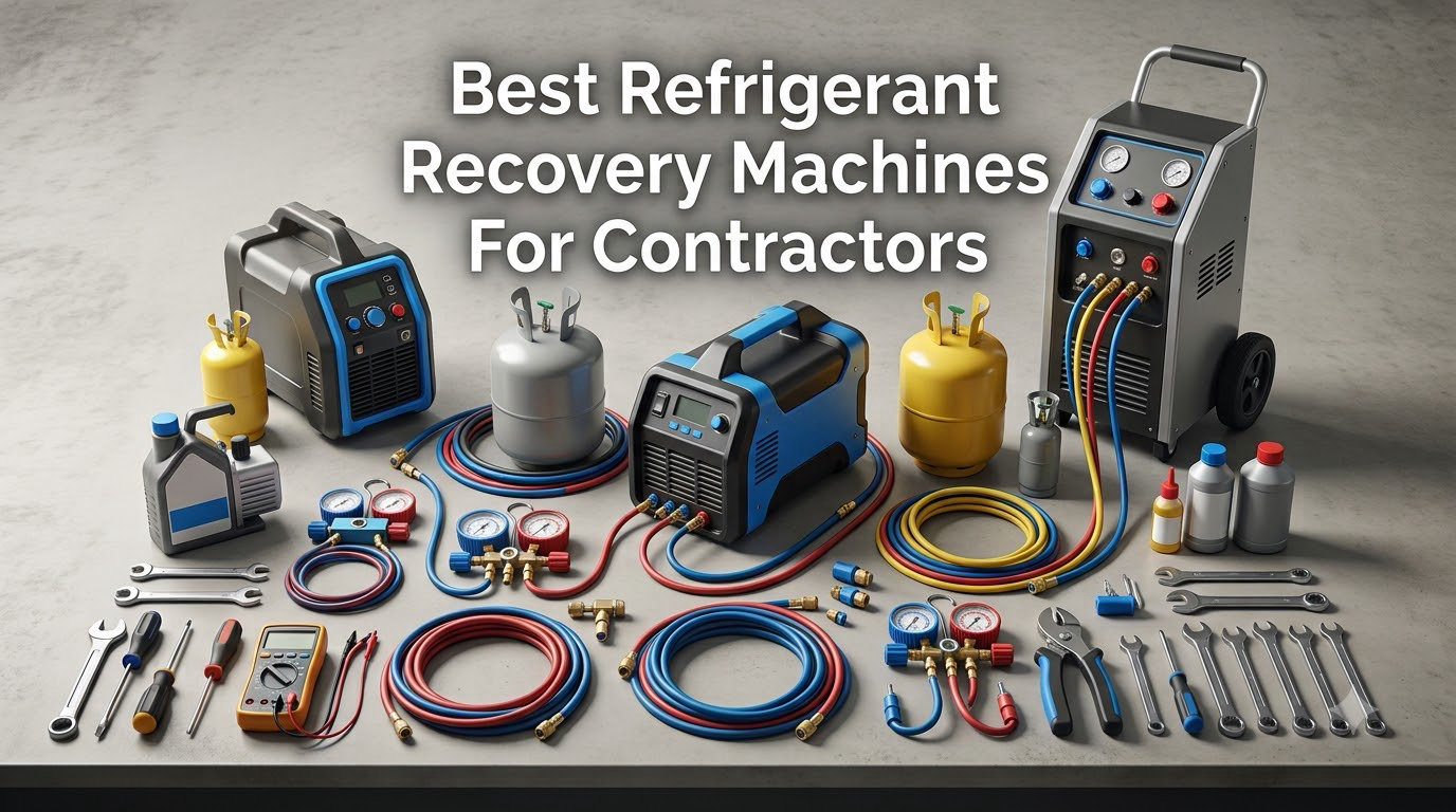 Best Refrigerant Recovery Machines For Contractors