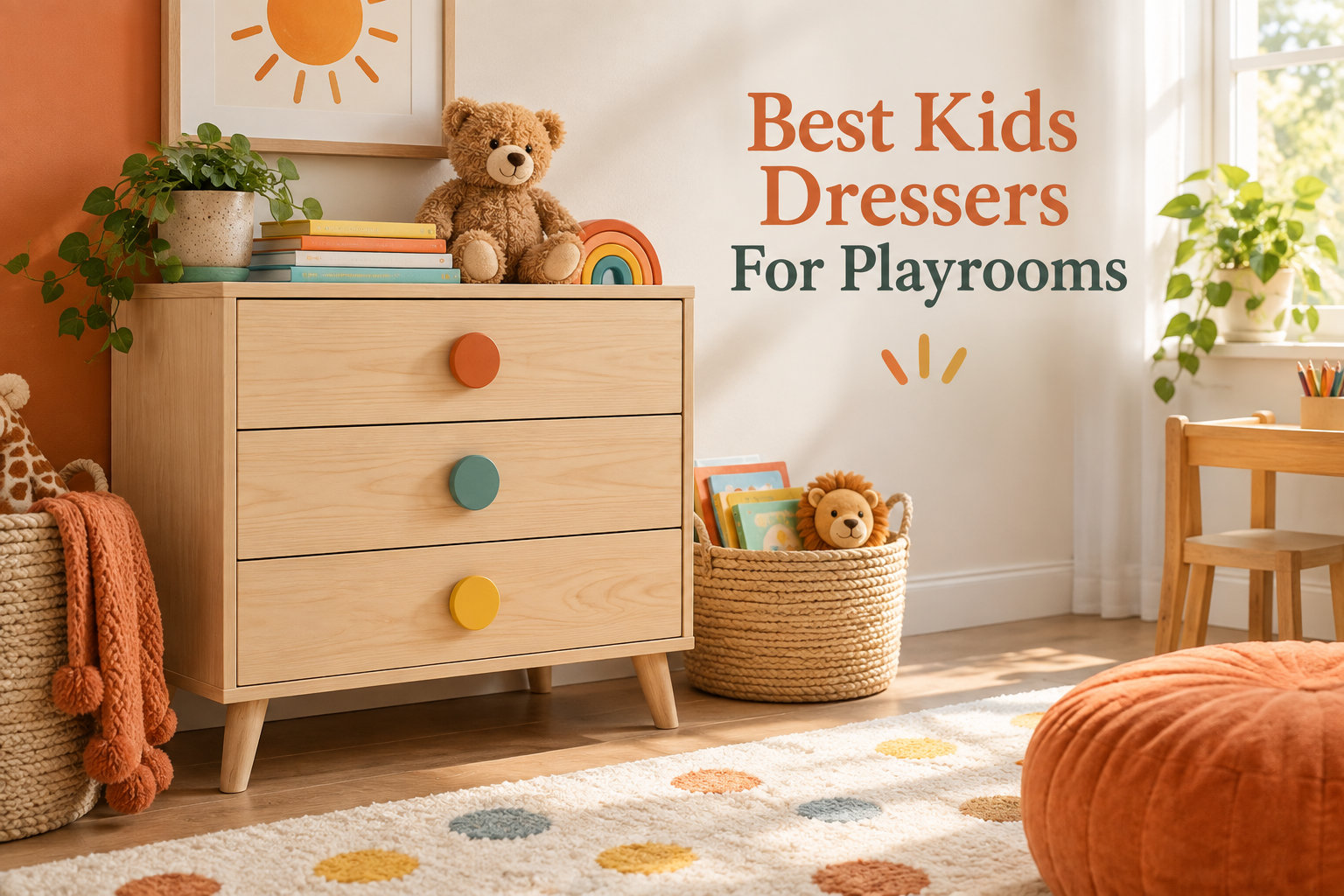 Best Kids Dressers For Playrooms