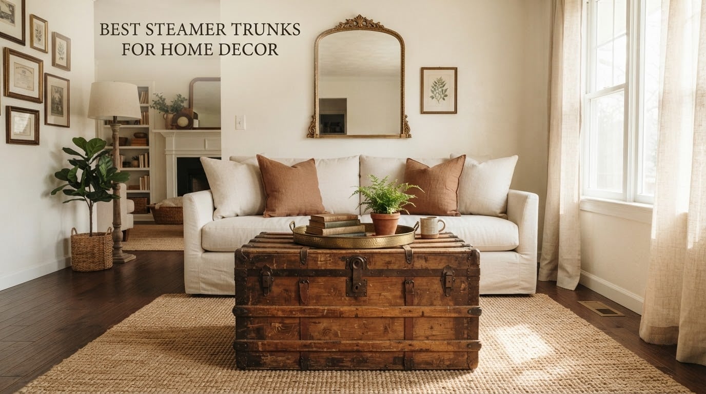 Best Steamer Trunks For Home Decor