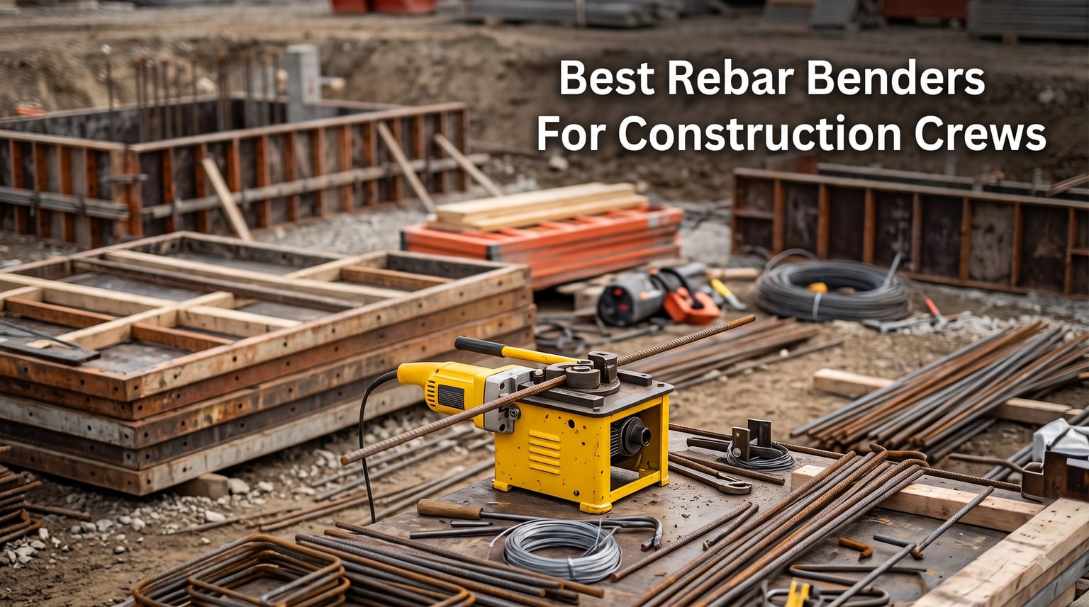 Best Rebar Benders For Construction Crews