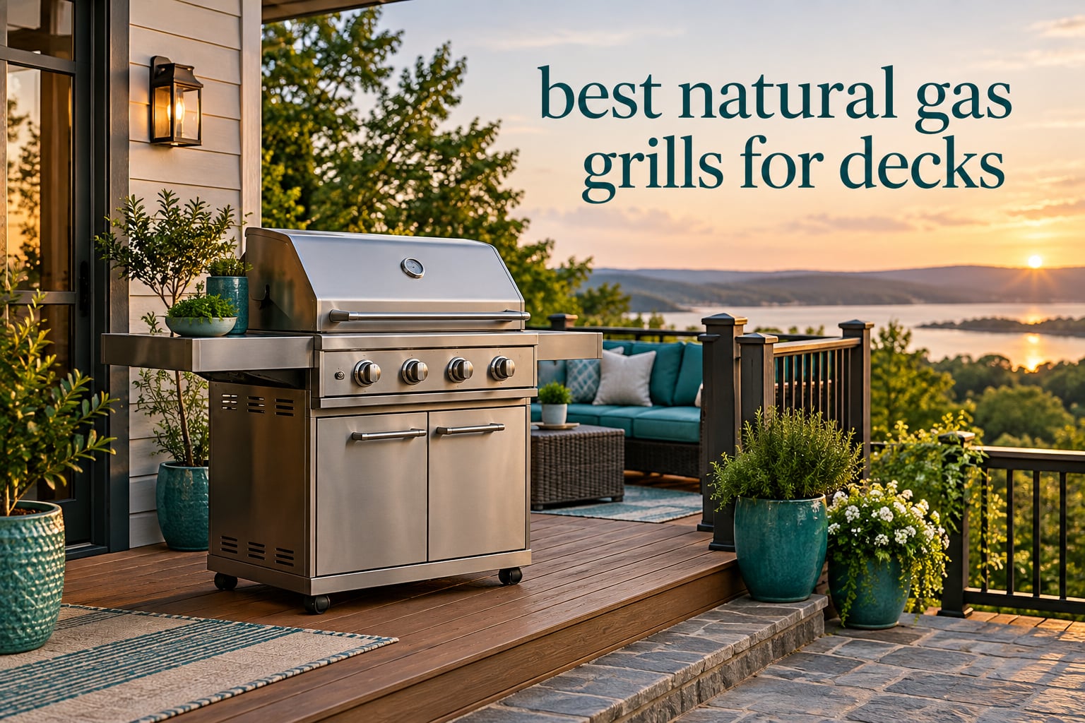 best natural gas grills for decks