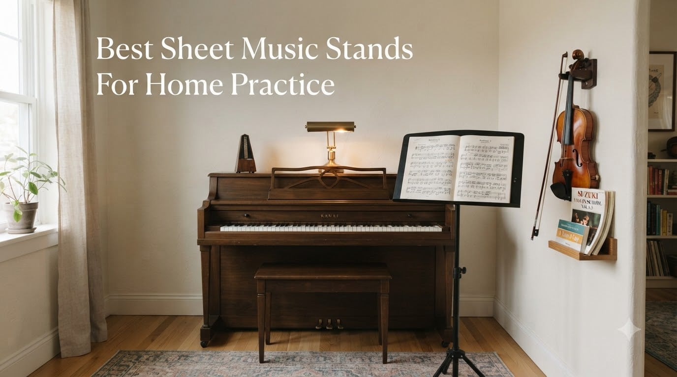 Best Sheet Music Stands For Home Practice