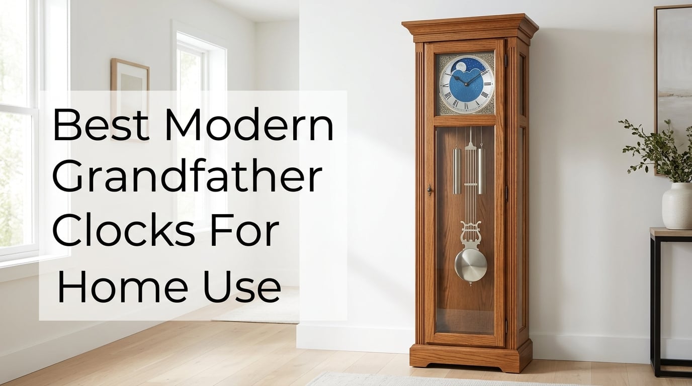 Best Modern Grandfather Clocks For Home Use