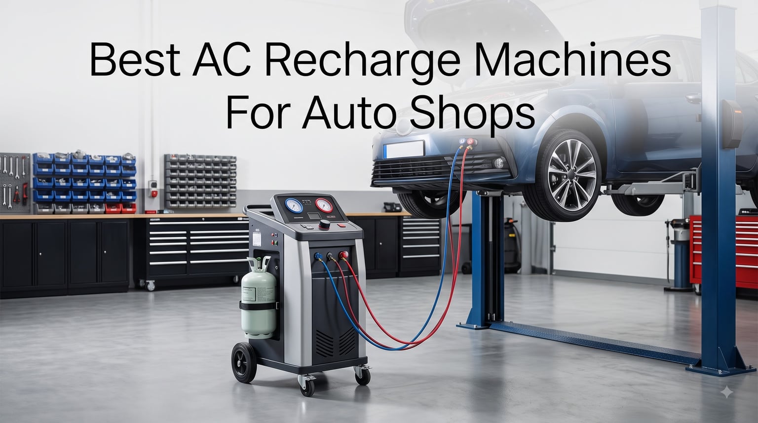 Best AC Recharge Machines For Auto Shops