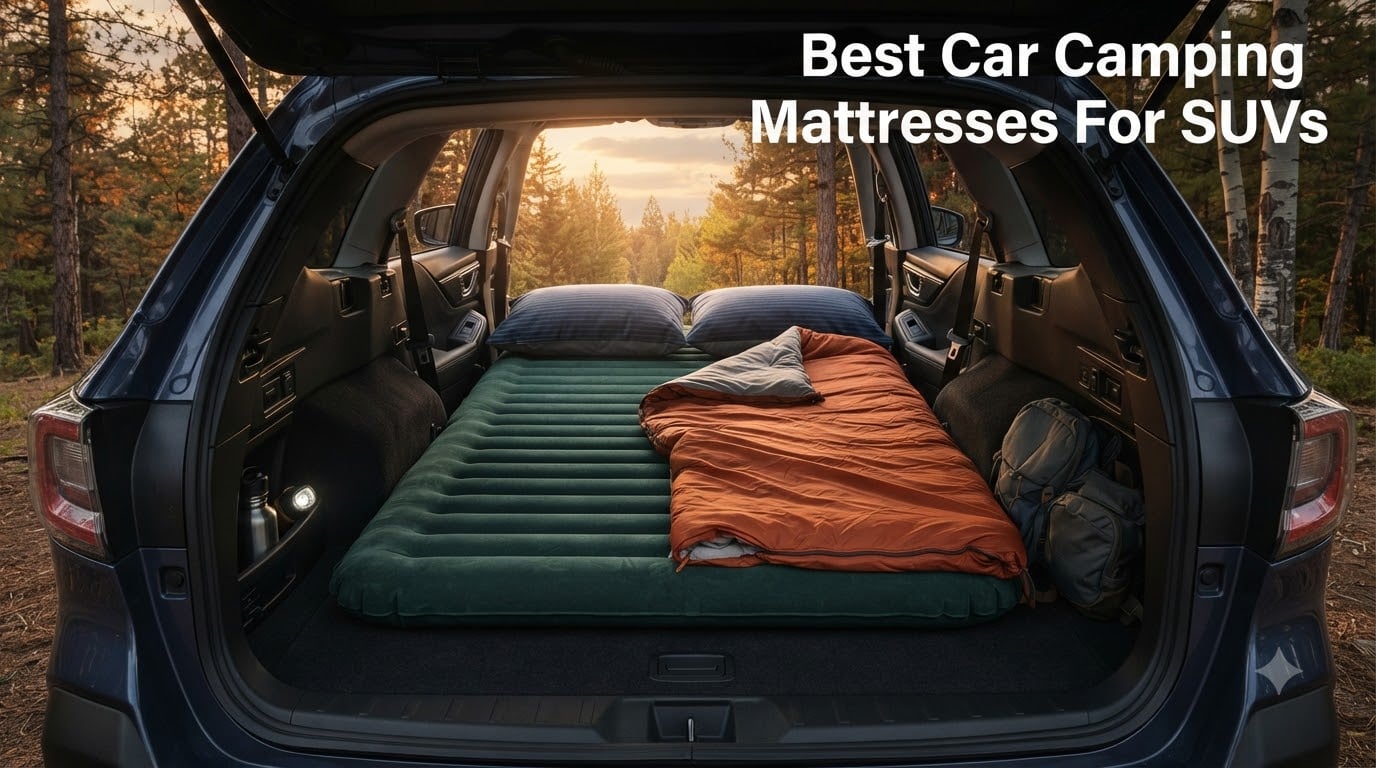 Best Car Camping Mattresses For SUVs